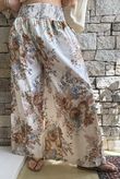 Country Garden Chintz Palazzo Honey Bronze